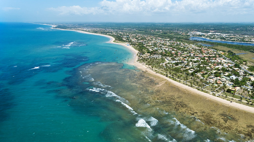 Orla de Camaçari/BA é uma das mais belas do Litoral Norte 1