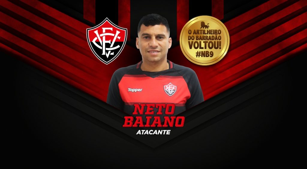 Torcedor declarado, Neto Baiano está de volta ao Vitória 2