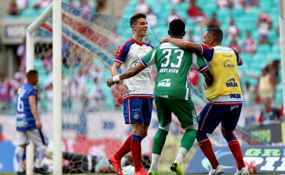 Bahia vence o Jacobina na Arena Fonte Nova 1