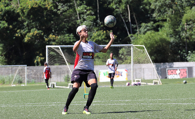 Futebol feminino do Vitória encerram preparação para estreia no Brasileirão A-1 1