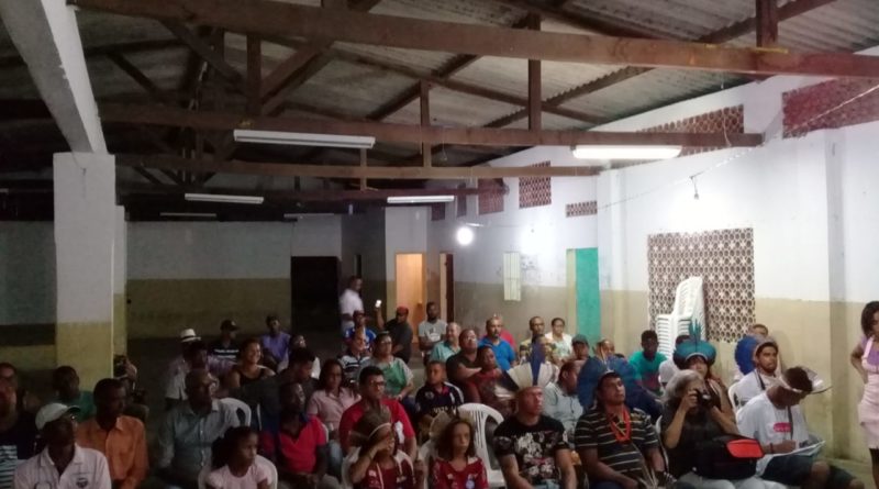 Fonte do Buraquinho foi tema abordado em reunião dos moradores do Distrito de Abrantes 1