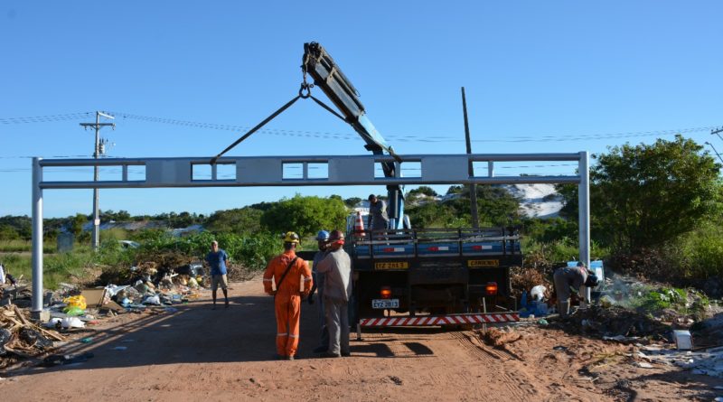 Instalações de pórticos na Via Parque marca a primeira ação para criação do Parque das Dunas de Abrantes 1