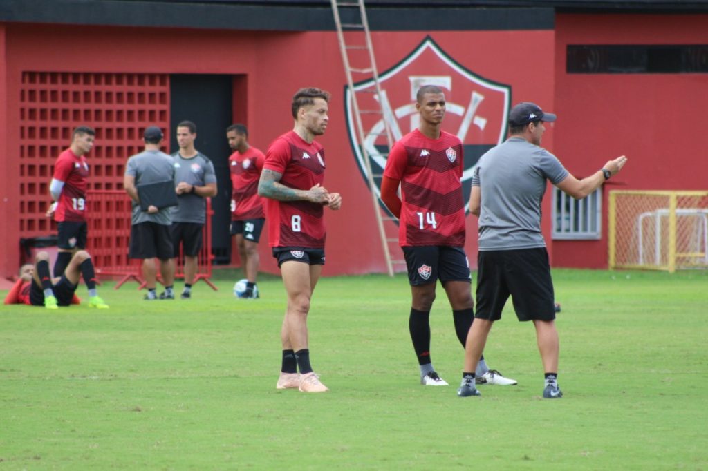Vitória concentrado para o duelo contra a Ponte Preta 1