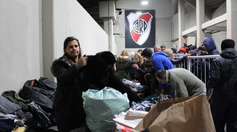 River Plate e Internacional abrem as portas para proteger moradores de rua 1