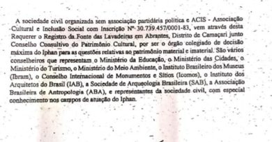 Associação entra no IPHAN para mudar sem consulta o nome da Fonte do Buraquinho e revolta a comunidade de Vila de Abrantes 4