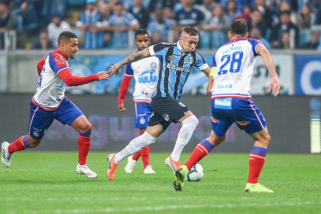 Grêmio e Bahia empatam no 1º confronto das quartas de finais da Copa do Brasil 1