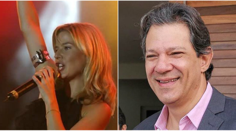 Paula Toller processa Haddad e PT por usar música sem permissão na campanha eleitoral 1