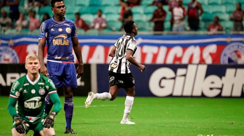 Mais um jogo sem vencer, Bahia empata com o Atlético-MG na Fonte Nova 1