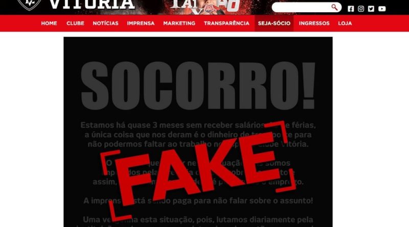 Funcionários do Vitória denunciam salário, 13º e férias atrasados; clube alega "fake news" 7