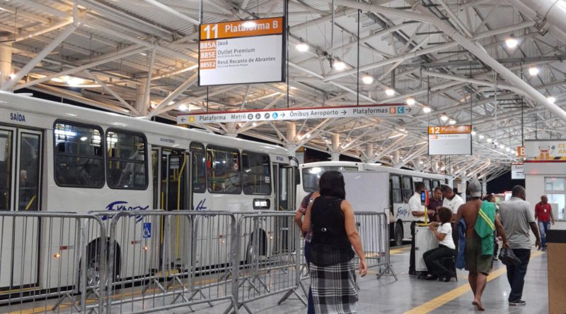 Ponto final de duas linhas metropolitanas é transferido para o Terminal Aeroporto 1