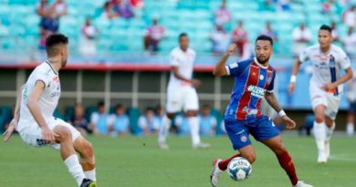 Bahia vence o Confiança e assume a liderança do grupo A pela Copa do Nordeste 4