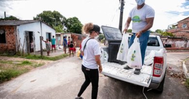 Cestas de Páscoa é tomada a força após atraso nas entregas pela prefeitura de Camaçari 3