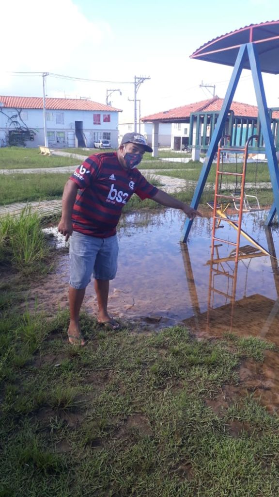 Moradores do Conjunto Caminho do Rio pedem socorro para Prefeitura de Camaçari resolver problemas no bairro 2