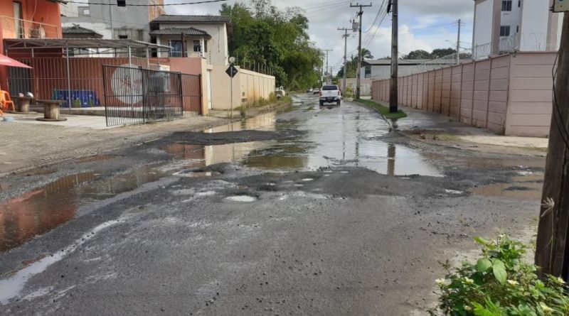 Com infraestrutura comprometida moradores da Rua Lagoa Branca em Abrantes cobram melhorias no bairro 1