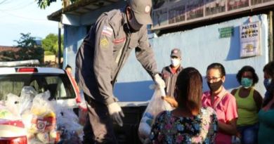 Ação social do Corpo de Bombeiros entregam 18 toneladas de alimentos 3