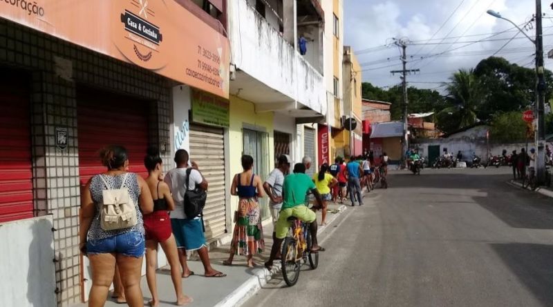 Serviços públicos são os principais pontos de aglomerações de pessoas em Vila de Abrantes 1