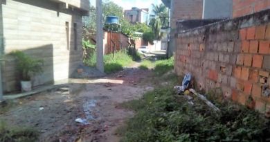 Morador da comunidade do Fradinho em Vila de Abrantes denuncia abandono em rua do bairro 5