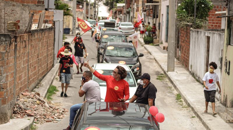 eleições 2020: Ivoneide realiza mais uma carreata em Vila de Abrantes 1