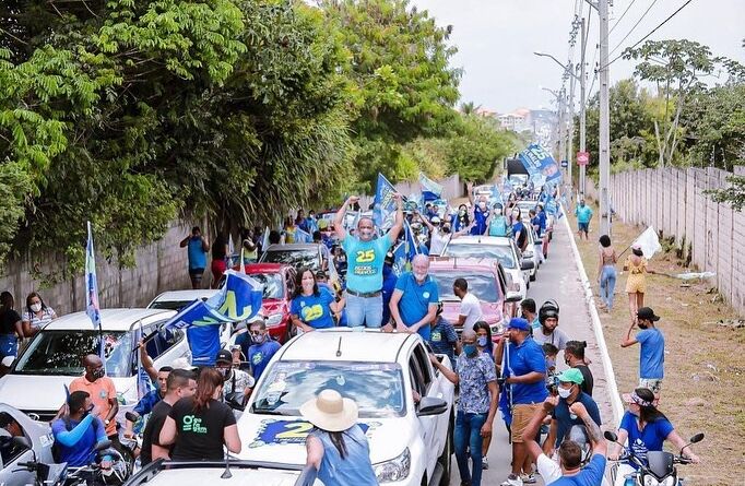 Por concentrar grande número de apoiadores, justiça proíbe carreatas de Elinaldo e Jorge Curvelo 1