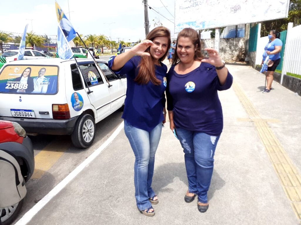 Em busca de representação feminina na Câmara, Cristiane Bacelar faz carreata e mostra favoritismo para ocupar uma cadeira no Legislativo de Camaçari 1