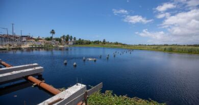 Obra de revitalização da lagoa e praça de Jauá segue para finalização da primeira fase 2