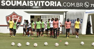 Vitória mantém o foco e treina na manhã de sábado para partida decisiva contra o Botafogo (SP) 2