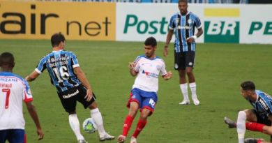 Bahia perde para o Grêmio e acumula sétima derrota seguida no Brasileirão 3