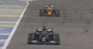 Hamilton bate Verstappen e vence o Grande Prêmio do Bahrein de F1 3