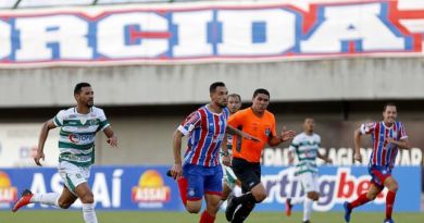 Com quatro gols de Gilberto, Bahia aplica goleada no Altos-PI e assume a liderança do Grupo A 1