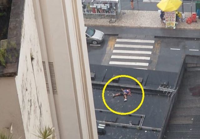 Suicídio no Elevador Lacerda em Salvador