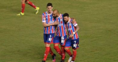 Bahia goleia o Santos na estreia do Brasileirão 2