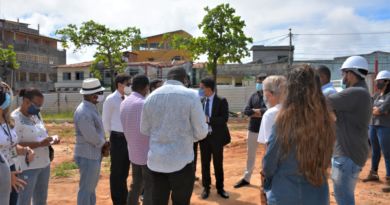 Comissão visita obras da Praça de Abrantes 5