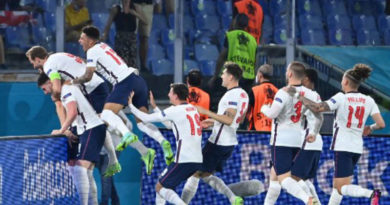 Inglaterra goleia a Ucrânia com tranquilidade e avança às semifinais da Eurocopa 1