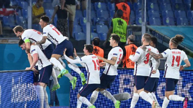 Inglaterra goleia a Ucrânia com tranquilidade e avança às semifinais da Eurocopa 1