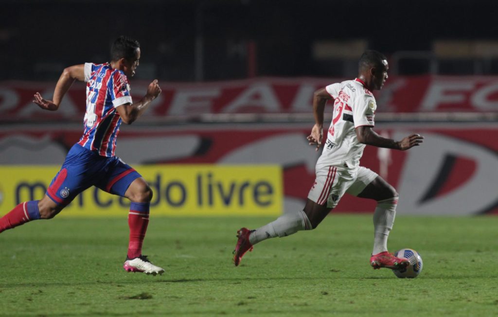 Bahia toma gol nos acréscimos e perde para o São Paulo no Morumbi 1