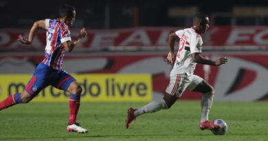 Bahia toma gol nos acréscimos e perde para o São Paulo no Morumbi 3