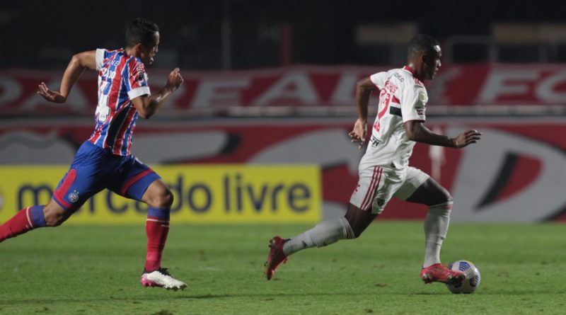 Bahia toma gol nos acréscimos e perde para o São Paulo no Morumbi 2