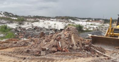 Ação da Sedur realiza limpeza nas dunas de Jauá 4