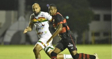 Nos acréscimos, Vitória cede empate ao Sampaio Corrêa e completa seis rodadas sem vencer na Série B 2