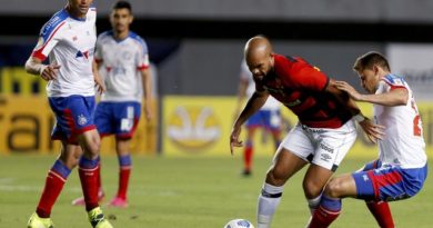 Com gol aos 43 do segundo tempo, Bahia perde para o Sport e amarga a quarta derrota seguida no Brasileiro 4