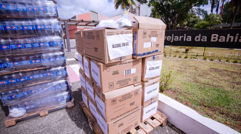 Ambev faz doação de refrigerantes e itens de prevenção à covid para a Prefeitura de Camaçari 1