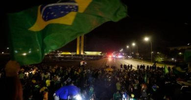 Manifestantes pró-Bolsonaro invadem Esplanada dos Ministérios em Brasília-DF 2