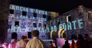 Castelo Garcia D’Ávila ganha tecnologia de Vídeo Mapping 4