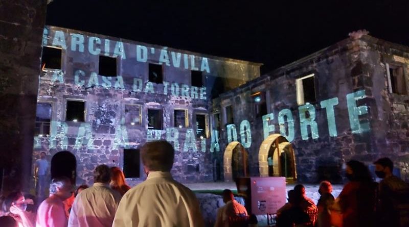 Castelo Garcia D’Ávila ganha tecnologia de Vídeo Mapping 1