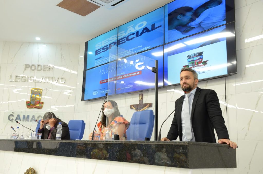 Câmara de Camaçari promove sessão especial para reforçar os direitos na primeira infância 1