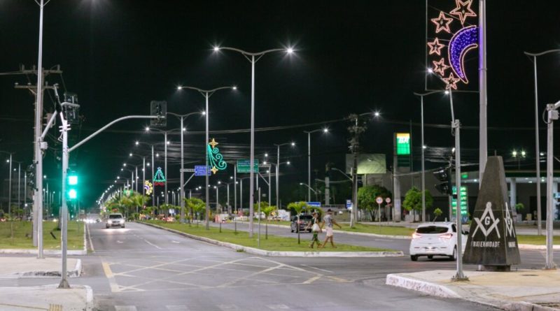 Prefeitura de Camaçari mantém iluminação natalina em 2021 1