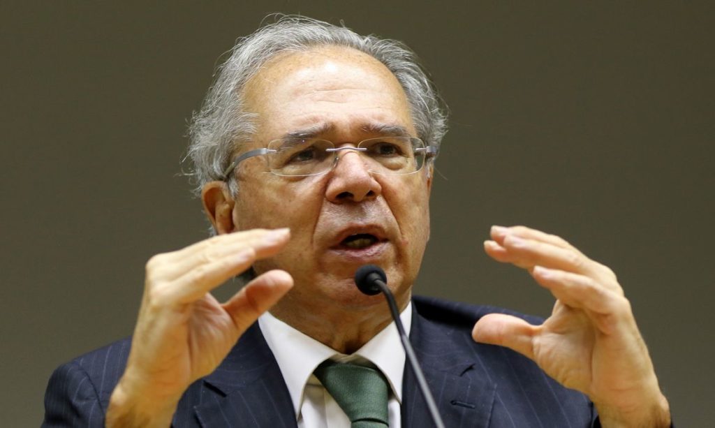 Dólar cai e bolsa reduz perdas após discurso do ministro da Economia 1