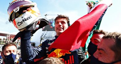 Verstappen domina corrida de ponta a ponta e vence o GP do México da F1 2