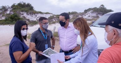 Equipe técnica da Sedur visita área de implantação do Parque das Dunas de Abrantes e Jauá 5