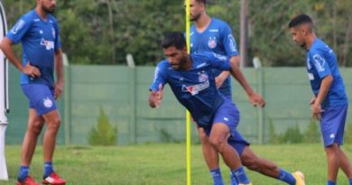 Bahia tem tarde de vídeo, treino tático e bola parada; Willian Maranhão fica em tratamento 1